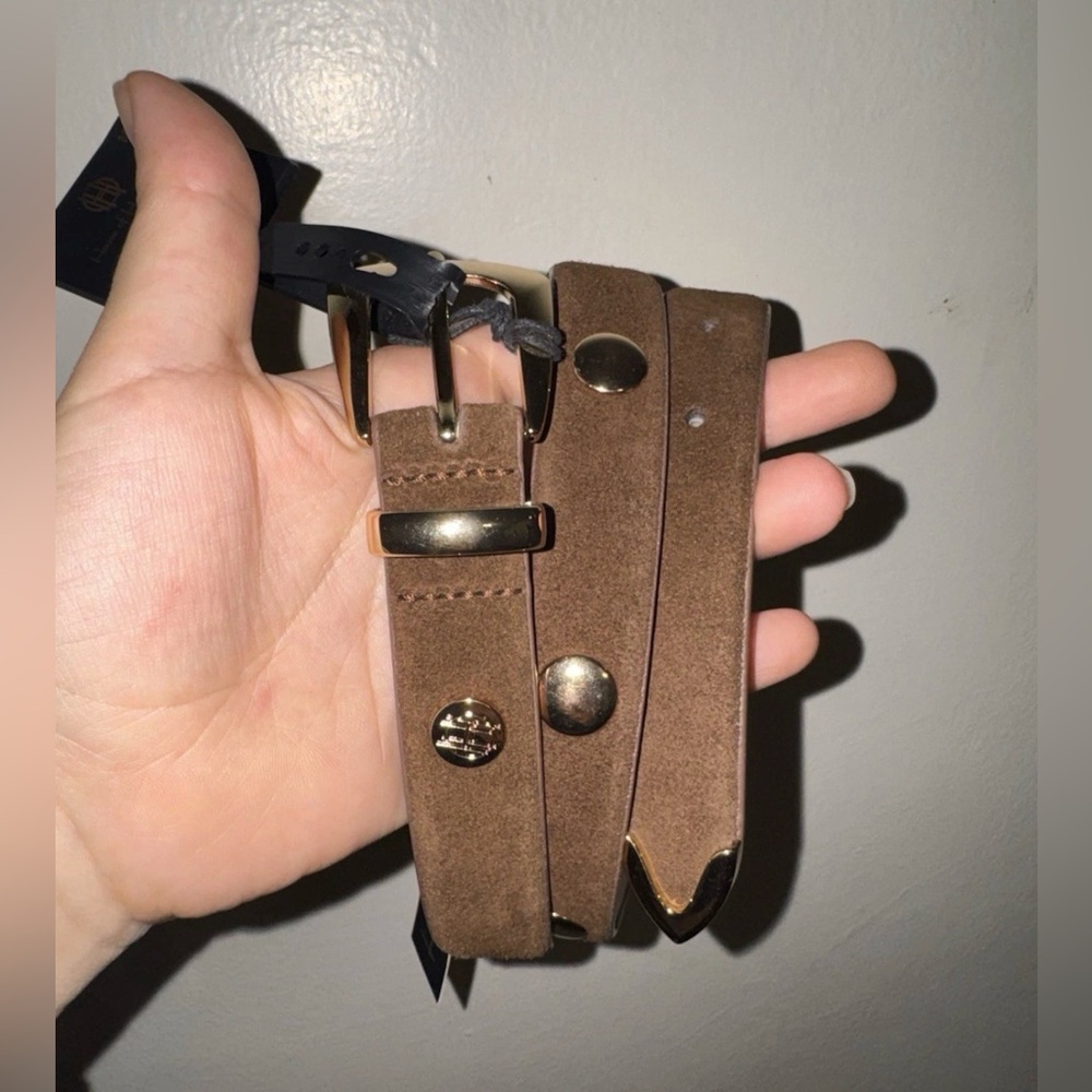 House of Harlow women's suede
Belt brown with gold - Picture 2 of 11